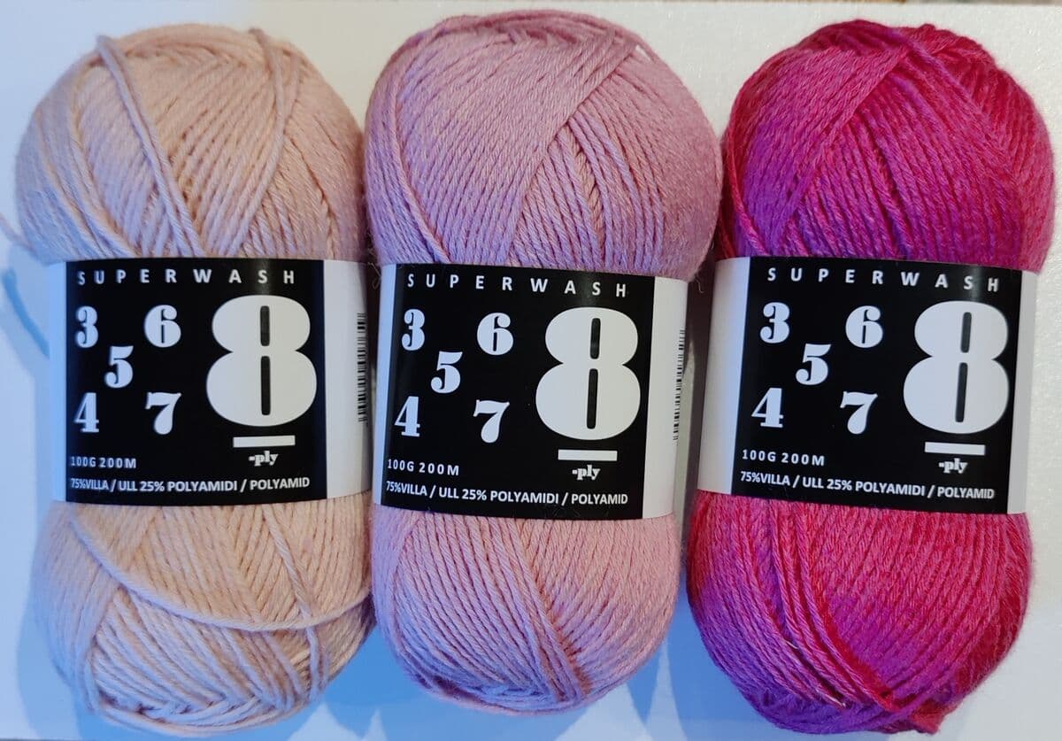 8-PLY, 100g = 200m, Markus Company