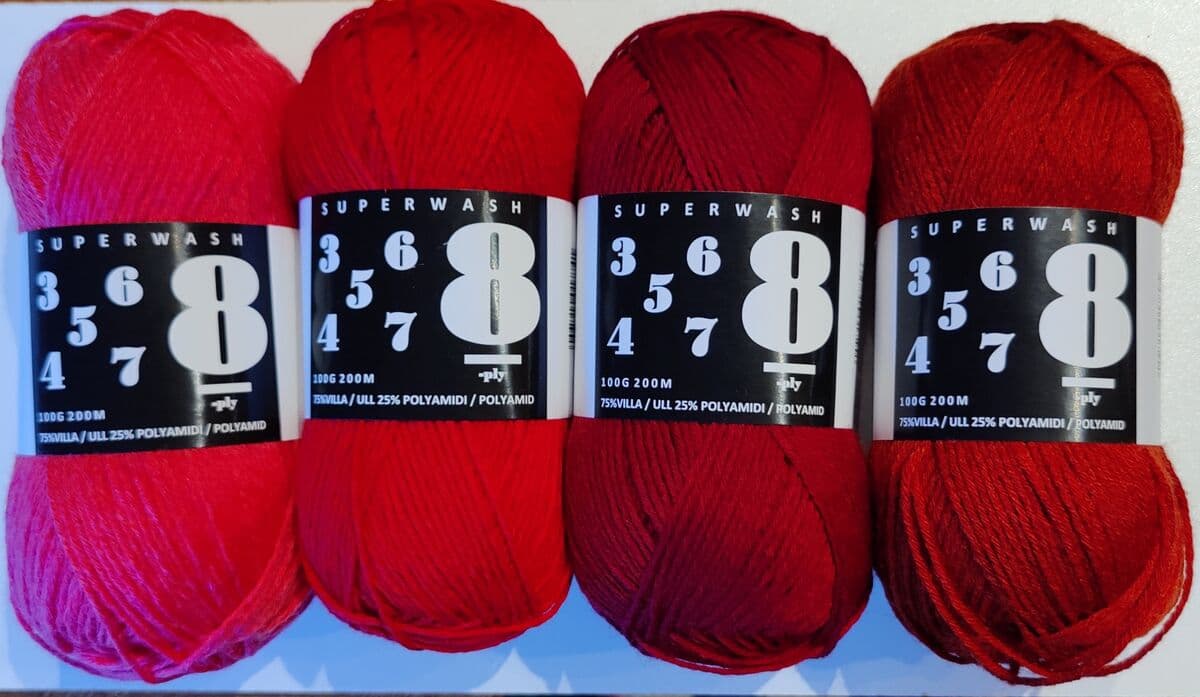 8-PLY, 100g = 200m, Markus Company