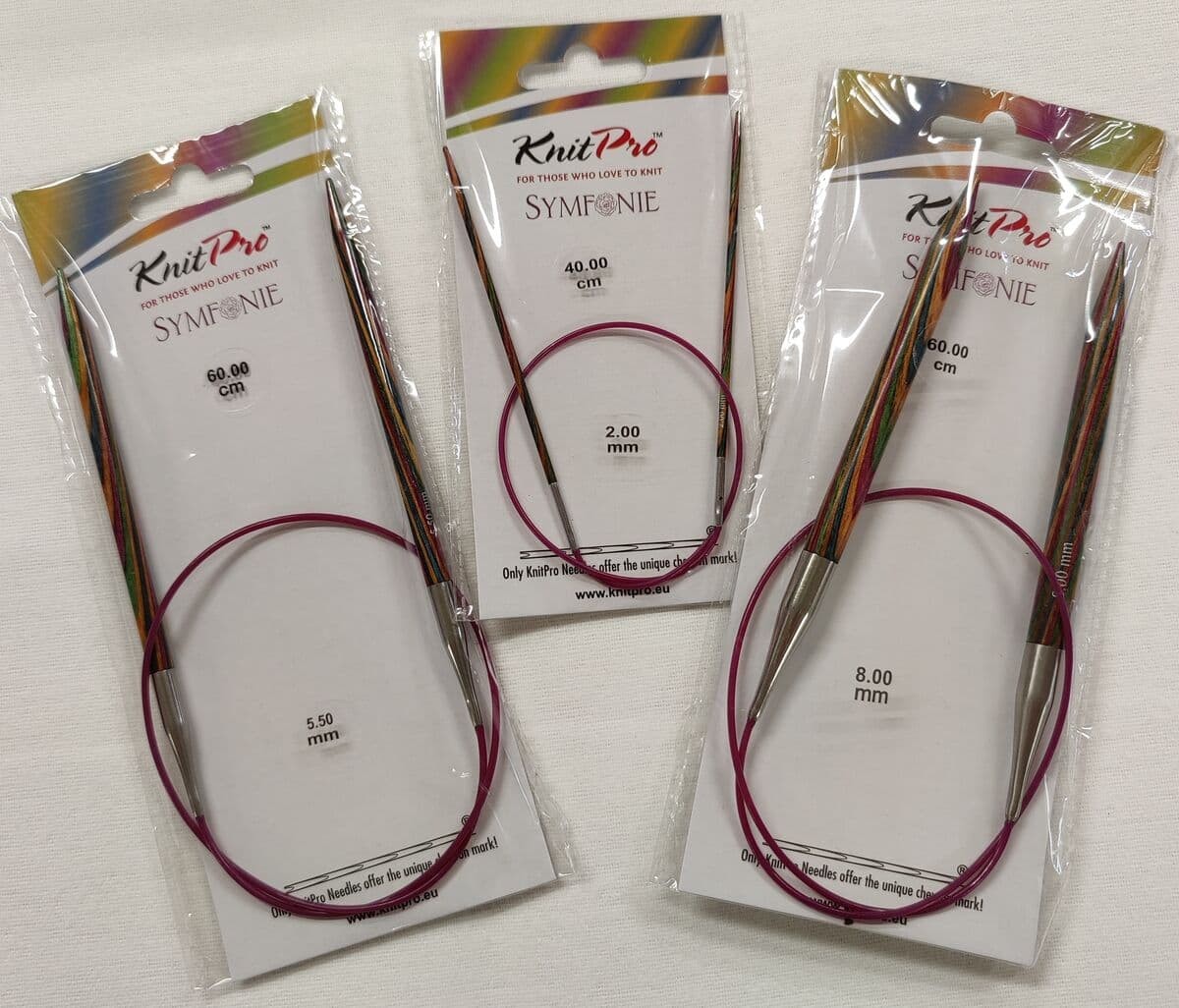 Pyöröpuikko 100cm, koivua, Symfonie, KnitPro