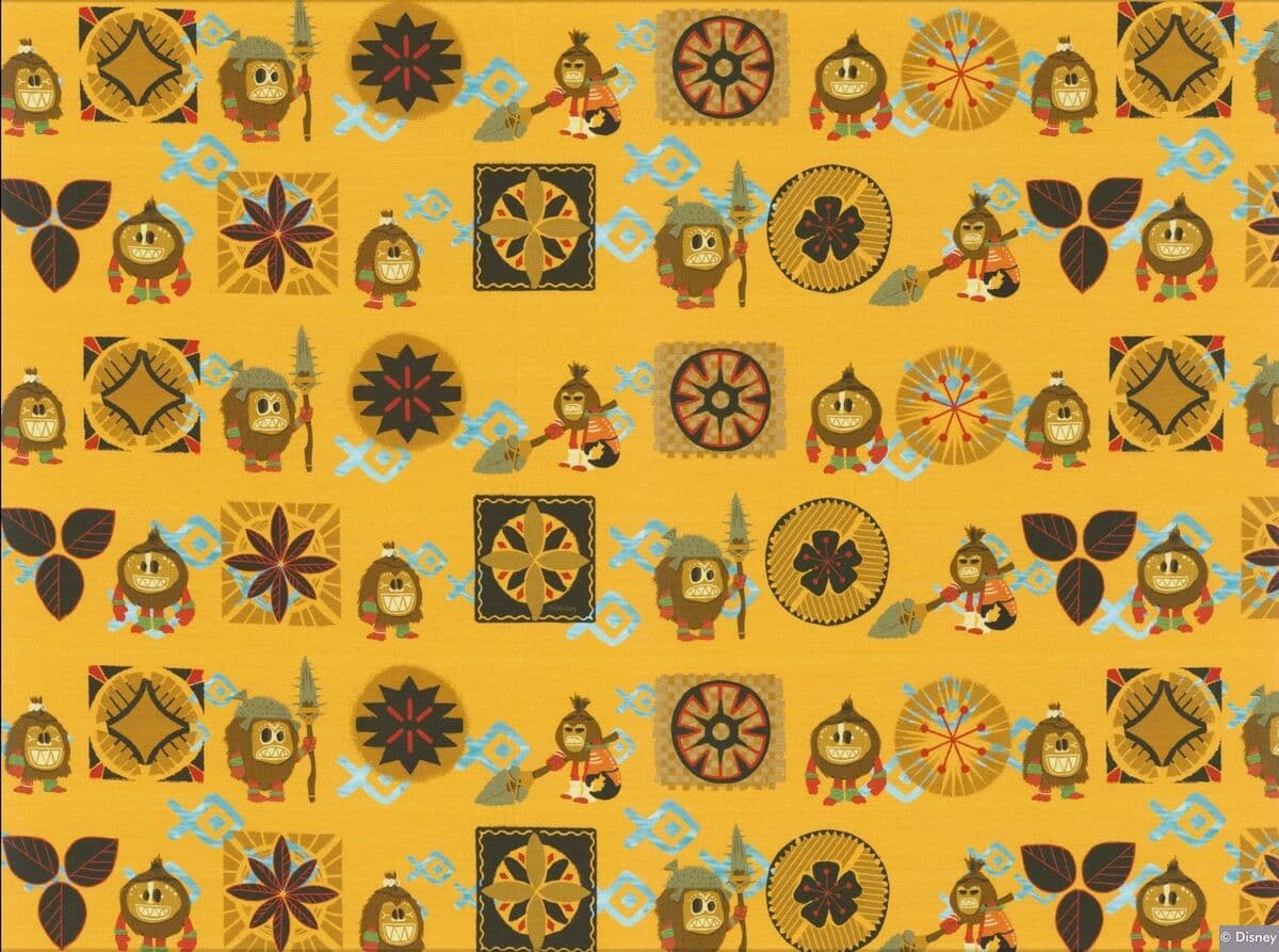 Disney Jersey VAIANA Kokomora - Keltainen