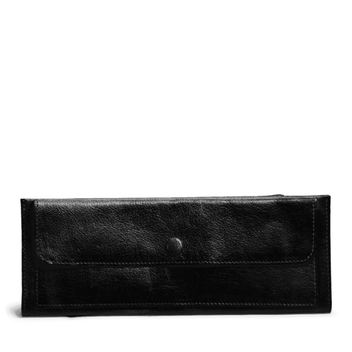 Hattie Muud, virkkuukoukku-puikko kotelo- Musta