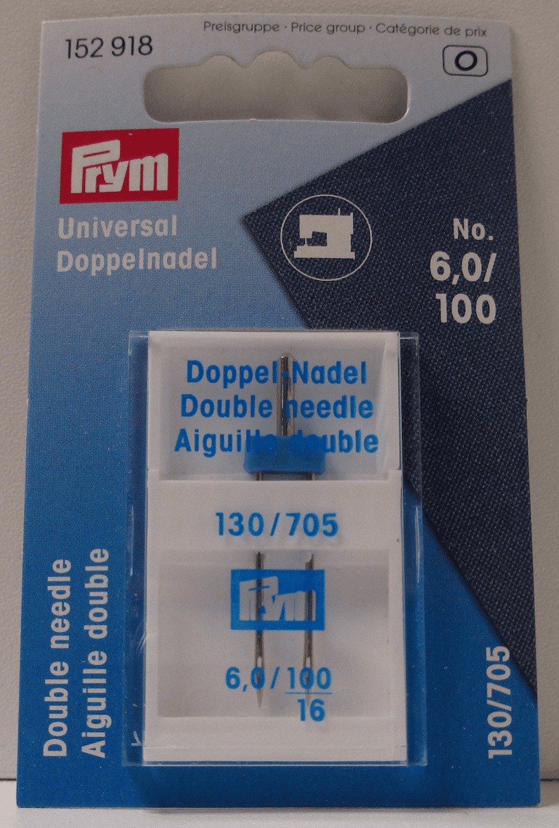 Kaksoisneula 6,0/100 Koneneula, Prym 152918