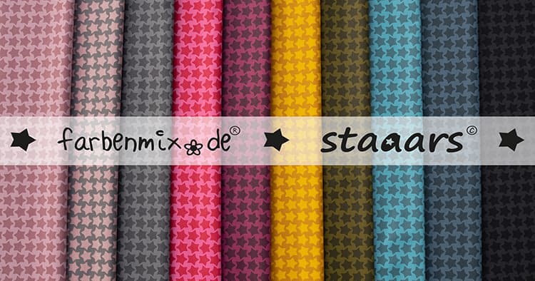 STAAARS Päällystetty puuvillakangas