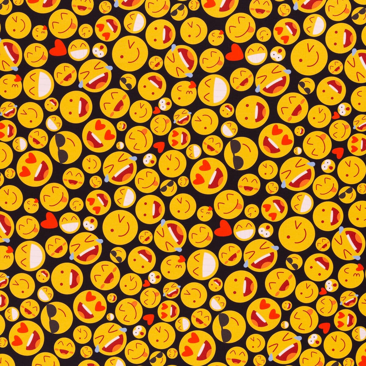 KIM puuvillakangas, Hymiöt