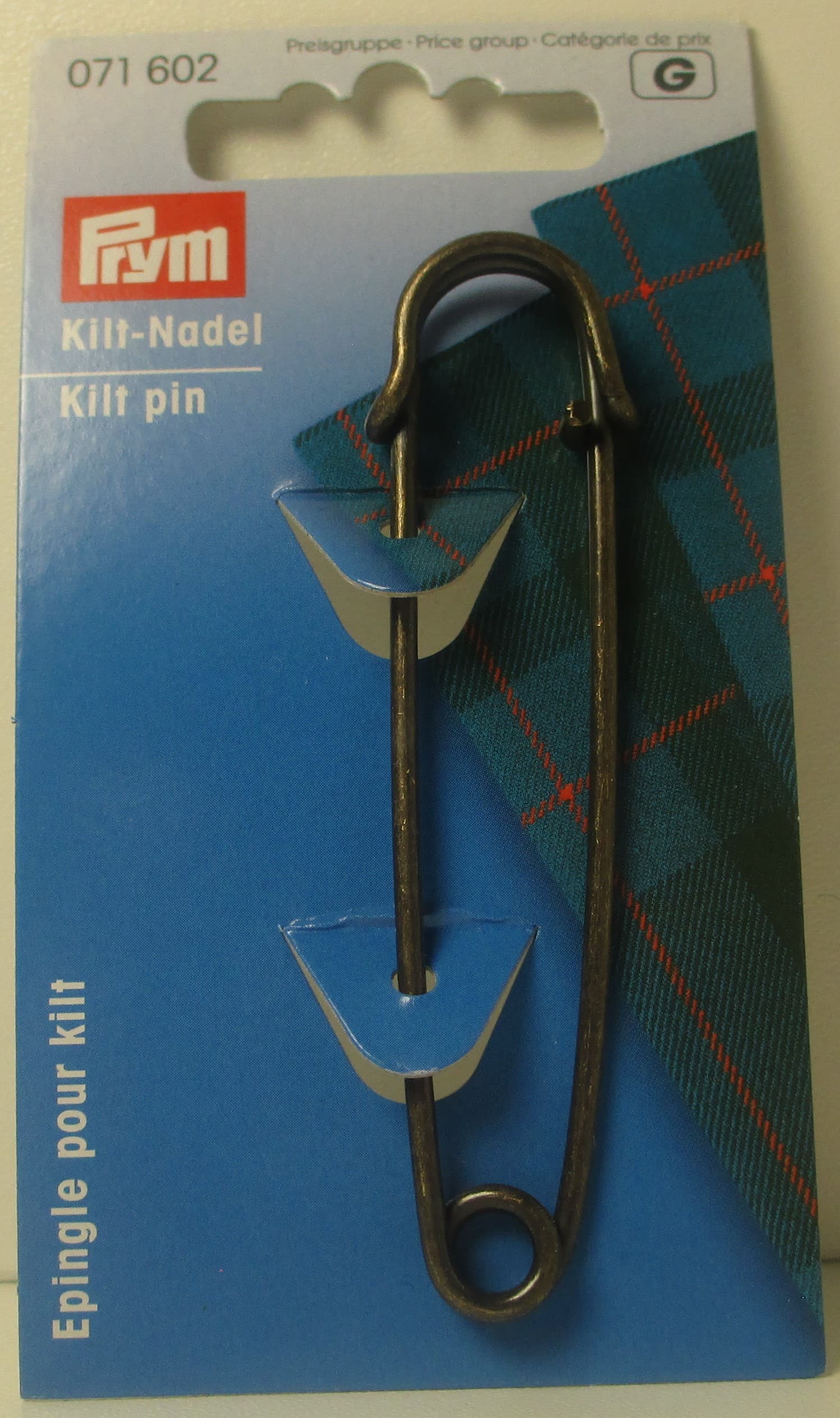 Kilttineula pronssi, Prym 071602