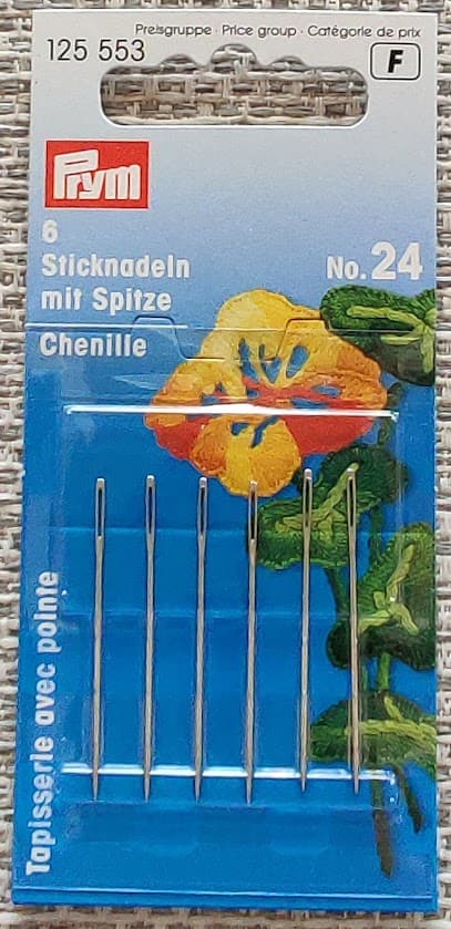 Kirjontaneula Chenille, n:o 24, Prym 125553