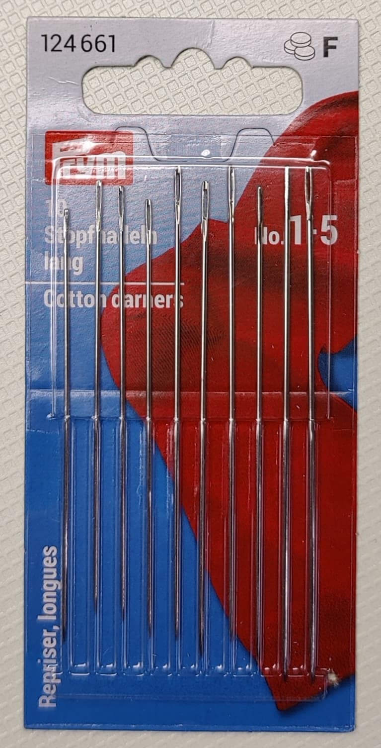 Parsinneula pitkä, No:1-5, Prym 124661